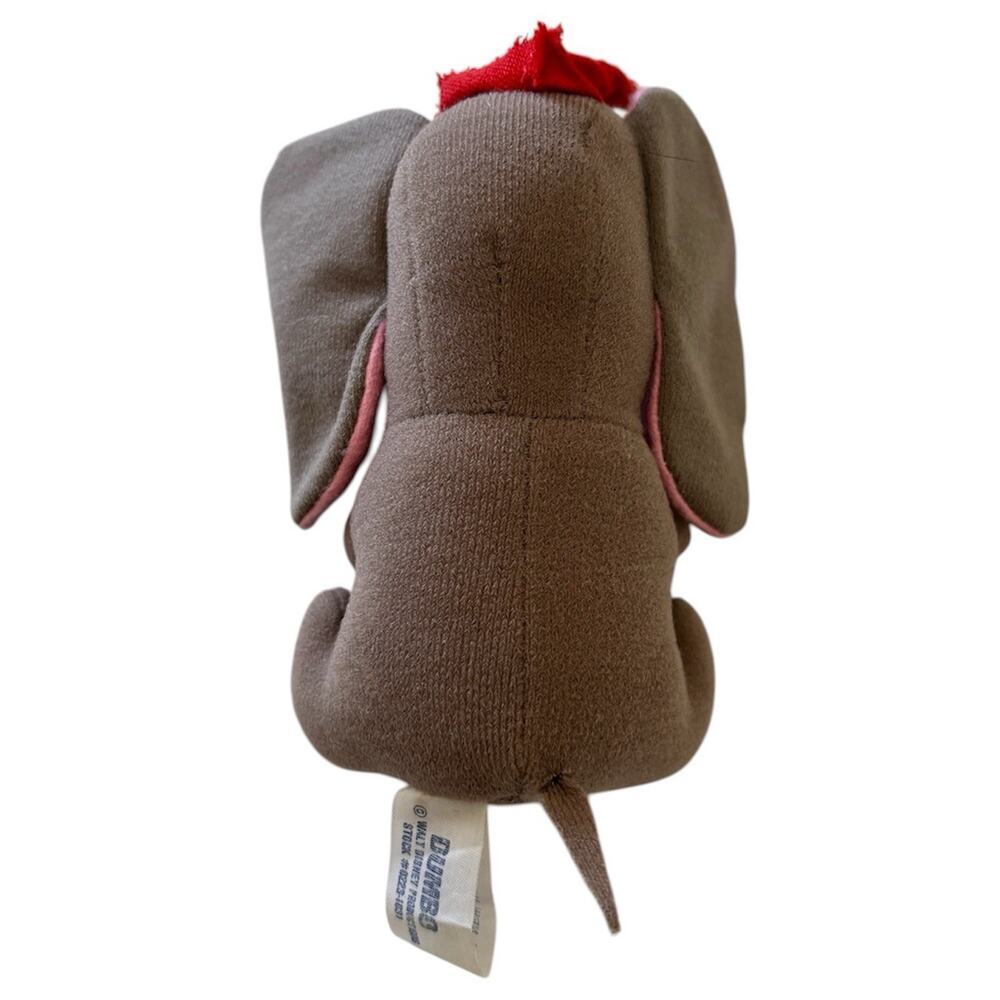Walt Disney Productions Dumbo Plush Stuffed Animal Vintage Dumbo - Picture 4 of 10